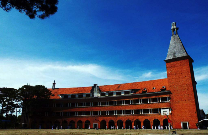 Trường Cao đẳng sư phạm Đ&agrave; Lạt &ndash; nơi diễn ra cuộc thi.