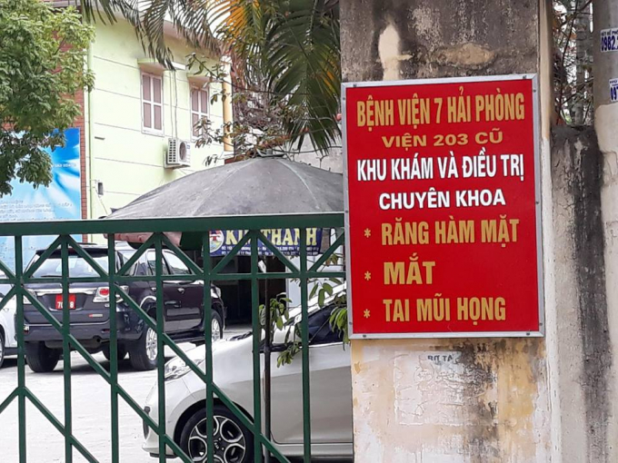 Khoa tai mũi họng, nơi xảy ra vụ việc (Vietnamnet.vn)