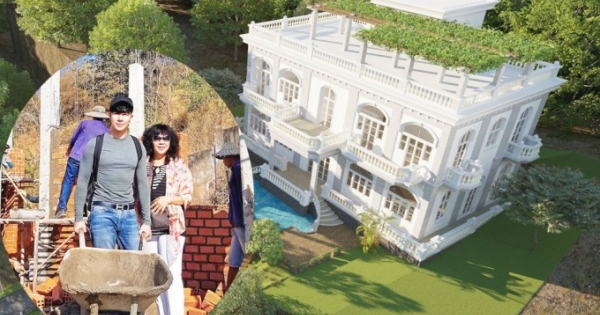 Nathan Lee xây biệt trong mơ trên biển "lưng tựa núi, mắt nhìn biển"