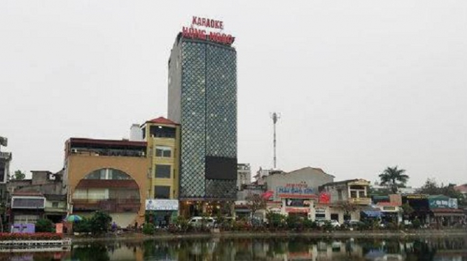 Qu&aacute;n karaoke Hồng Ngọc (Ruby cũ). (Ảnh: b&aacute;o Vietnamnet)