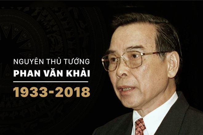 Vĩnh biệt nguy&ecirc;n Thủ tướng Phan Văn Khải!