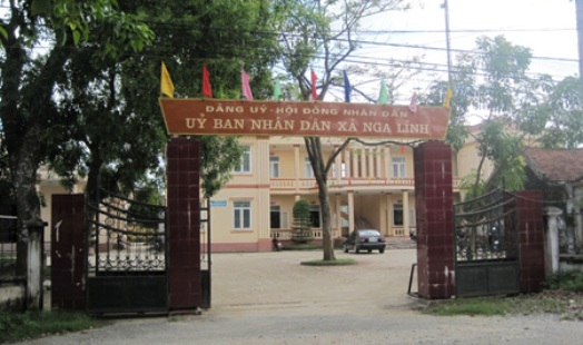 X&atilde; Nga Lĩnh nơi &ocirc;ng Huấn c&ocirc;ng t&aacute;c.