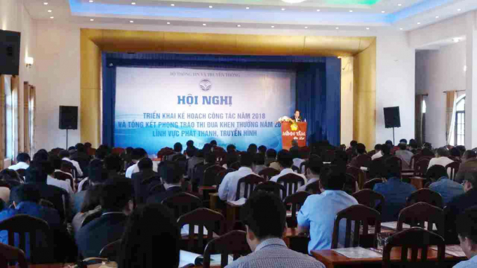 Quang cảnh buổi hội nghị.