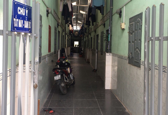 Khu nh&agrave; trọ xảy ra vụ &aacute;n. (Ảnh: b&aacute;o Zing.vn)
