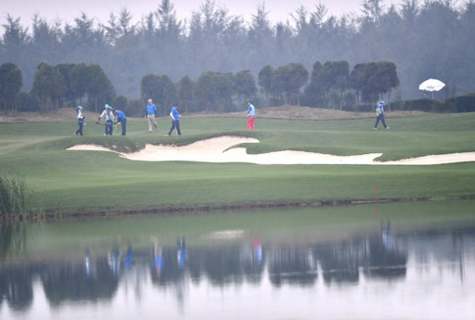 FLC Sam Son Golf Links l&agrave; nơi diễn ra FLC AMD Golf Tournament 2018 .