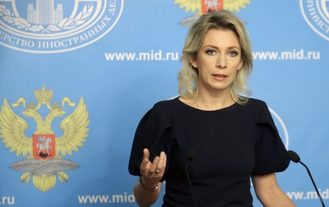 Ph&aacute;t ng&ocirc;n vi&ecirc;n Bộ Ngoại giao Nga Maria Zakharova.