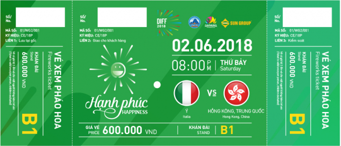 Gi&aacute; v&eacute; kh&agrave;i đ&agrave;i B1 sẽ l&agrave; 600.000 đồng.