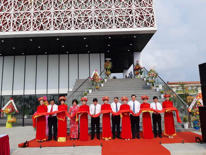Kh&aacute;nh th&agrave;nh nh&agrave; trưng b&agrave;y Ho&agrave;ng Sa tại quận Sơn Tr&agrave;, TP Đ&agrave; Nẵng.