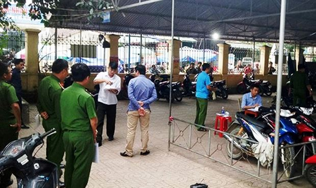 Hiện trường vụ &aacute;n. (Ảnh: b&aacute;o C&ocirc;ng an nh&acirc;n d&acirc;n)