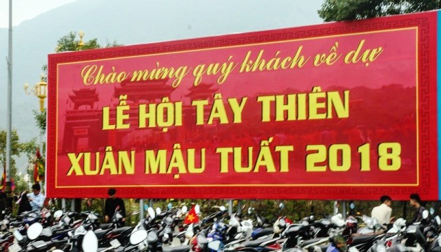 Ng&agrave;y mai, Lễ hội T&acirc;y Thi&ecirc;n năm 2018 ch&iacute;nh thức khai hội.