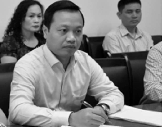 Thứ trưởng Trần Tiến Dũng chủ tr&igrave; buổi tiếp d&acirc;n.