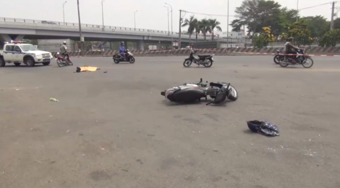 Hiện trường vụ tai nạn