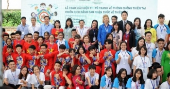 Trao giải Cuộc thi vẽ tranh về phòng, chống thiên tai