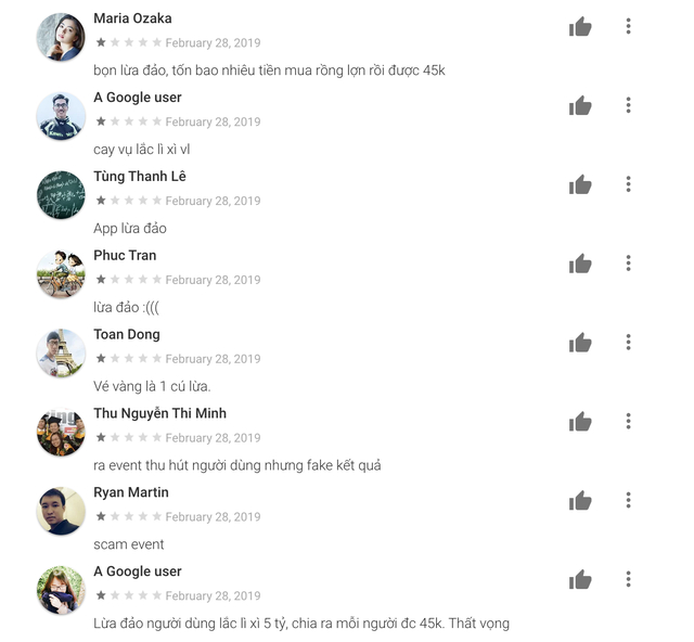 Cộng đồng mạng phản ứng mạnh mẽ tr&ograve; chơi lắc l&igrave; x&igrave; của MoMo