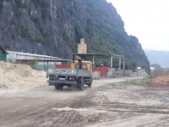 C&ocirc;ng tr&igrave;nh x&acirc;y dựng kh&ocirc;ng ph&eacute;p rộng khoảng 300m2 của C&ocirc;ng ty TNHH Đức Ngọc