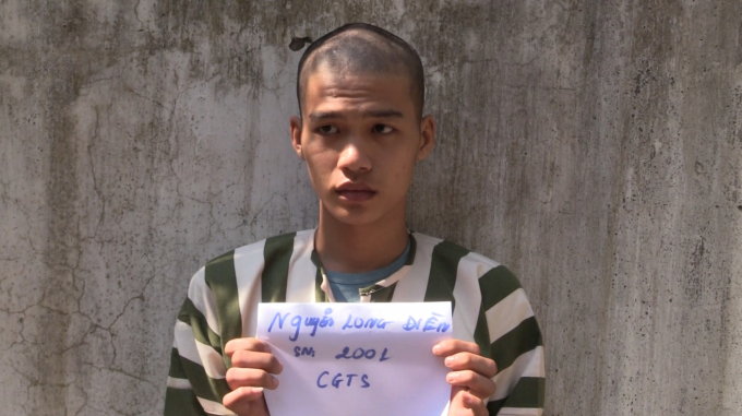 Đối tượng Nguyễn Long Điền (Ảnh: T&acirc;m Ph&uacute;c)