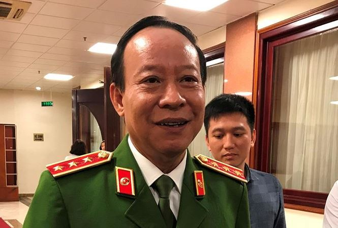 Thứ trưởng Bộ C&ocirc;ng an L&ecirc; Q&uacute;y Vương.