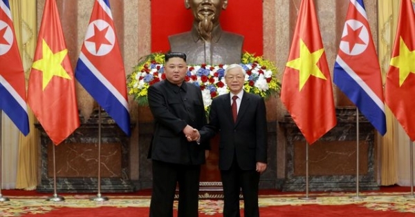 Truyền thông Triều Tiên đăng bộ ảnh ấn tượng về chuyến thăm Việt Nam của ông Kim Jong-un