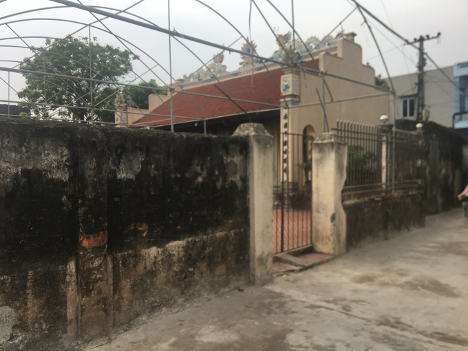 Nh&agrave; thờ nơi xảy ra vụ việc tranh chấp khiến b&agrave; L&yacute; bị thương.