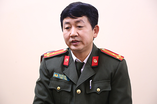 Thượng t&aacute; Nguyễn Đ&igrave;nh Thi.&nbsp;Ảnh: Phạm Dự.