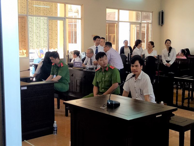 Bị c&aacute;o Trần Thanh Hậu lĩnh tổng cộng 26 năm t&ugrave;