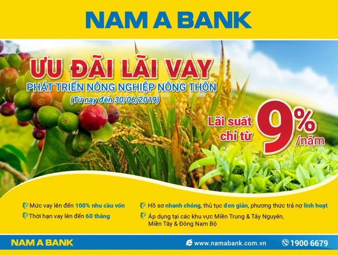 Nam A Bank triển khai h&agrave;ng loạt g&oacute;i t&iacute;n dụng ưu đ&atilde;i l&atilde;i suất