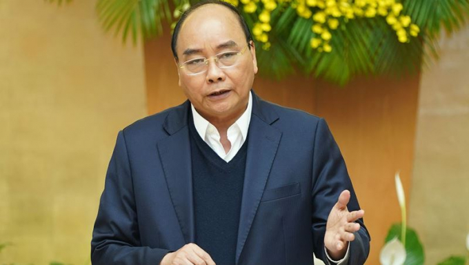 Thủ tướng ph&aacute;t biểu tại cuộc họp