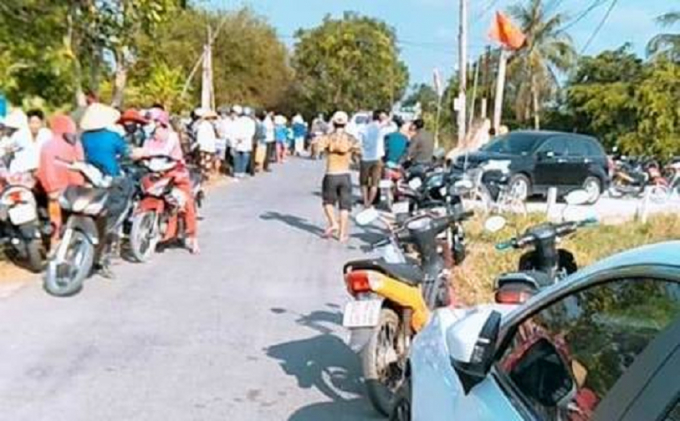 Khu vực nơi xảy ra vụ việc.