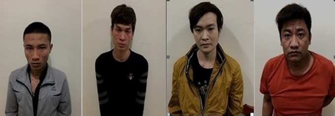 Một số đối tượng li&ecirc;n quan đến vụ việc.