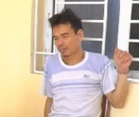 Đỗ Đ&igrave;nh Tiến tại cơ quan c&ocirc;ng an.&nbsp;Ảnh cơ quan C&ocirc;ng an cung cấp.