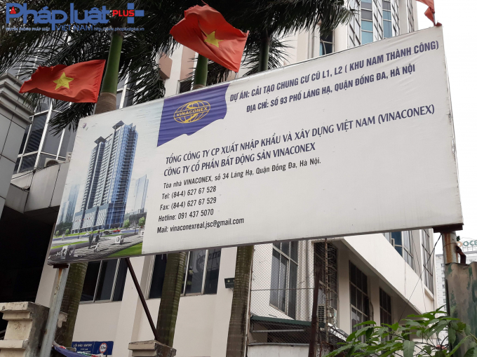 Dự &aacute;n cải tạo chung cư cũ L1, L2 (khu Nam Th&agrave;nh C&ocirc;ng) nằm tại số 93, phố L&aacute;ng Hạ, quận Đống Đa, th&agrave;nh phố H&agrave; Nội.