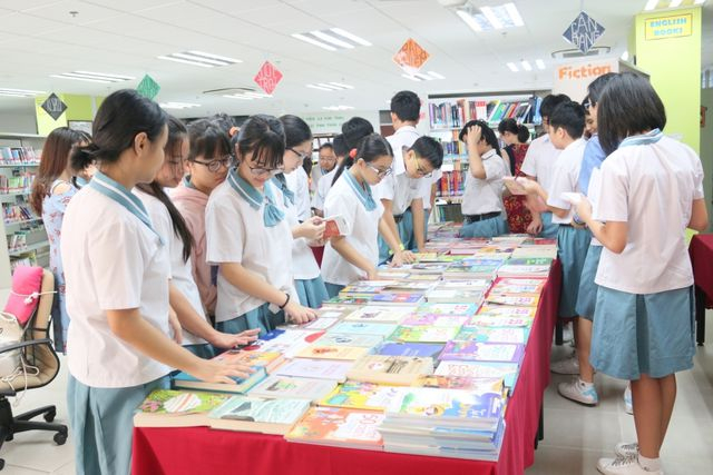 Học sinh Trường THCS-THPT Đinh Thiện L&yacute;, TPHCM (Ảnh website nh&agrave; trường)