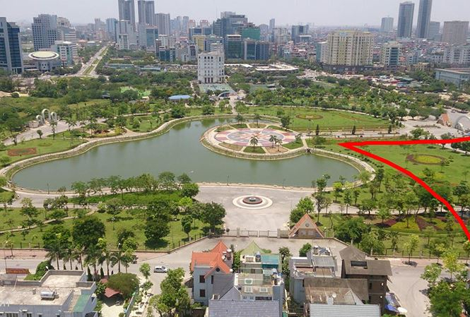 C&ocirc;ng vi&ecirc;n Cầu Giấy ảnh: Zing.vn