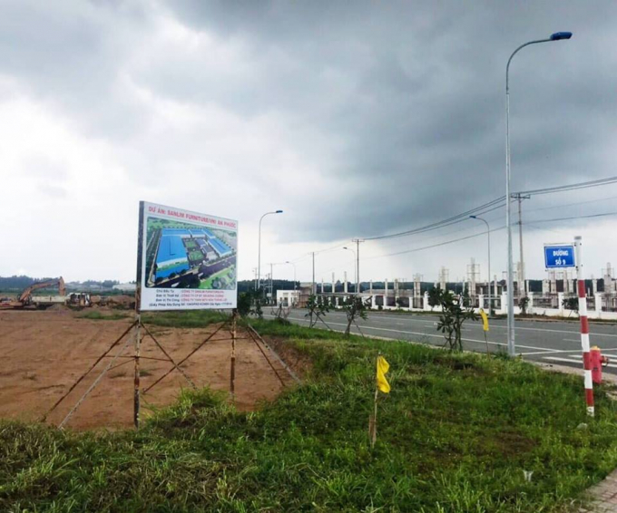 Khu đất của gia đ&igrave;nh b&agrave; Oanh khiếu nại nay đ&atilde; được Tổng C&ocirc;ng ty T&iacute;n Nghĩa cho thu&ecirc;.