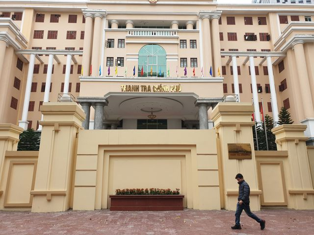 Trụ sở Thanh tra Ch&iacute;nh phủ (Ảnh: Thế Kha).