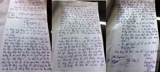 Bi&ecirc;n bản l&agrave;m việc giữa nh&agrave; trường v&agrave; đại diện phụ huynh học sinh