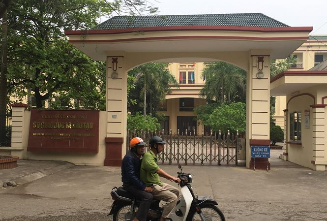 Sở GD&amp;amp;amp;ĐT H&ograve;a B&igrave;nh. Ảnh: Nghi&ecirc;m Hu&ecirc;
