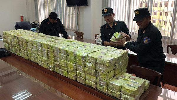 300 kg ma t&uacute;y bị thu giữ.