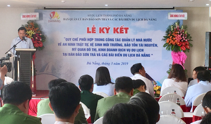 C&aacute;c đơn vị tr&ecirc;n địa b&agrave;n c&aacute;c &nbsp;quận c&ugrave;ng phối hợp trong c&ocirc;ng t&aacute;c bảo tồn t&agrave;i nguy&ecirc;n du lịch biển.