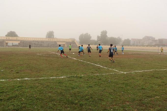 Hậu Lộc (Thanh H&oacute;a): Tổ chức giải b&oacute;ng đ&aacute; c&aacute;n bộ Đo&agrave;n, Hội to&agrave;n huyện lần thứ III