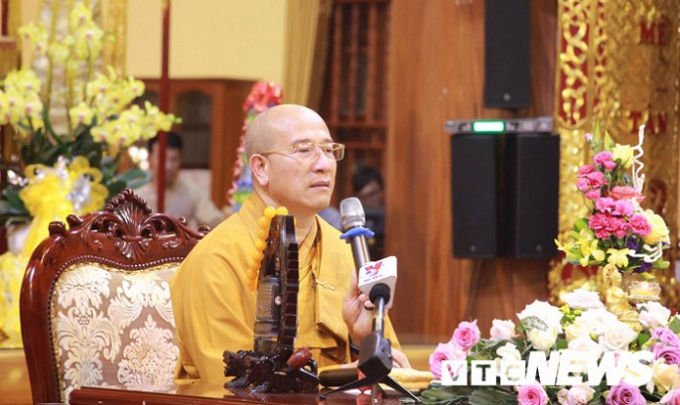 Buổi thuyết ph&aacute;p của Đại đức Th&iacute;ch Tr&uacute;c Th&aacute;i Minh nhằm l&yacute; giải với phật tử một số vấn đề li&ecirc;n quan đến những th&ocirc;ng tin b&aacute;o ch&iacute; đăng tải những ng&agrave;y qua.&nbsp;