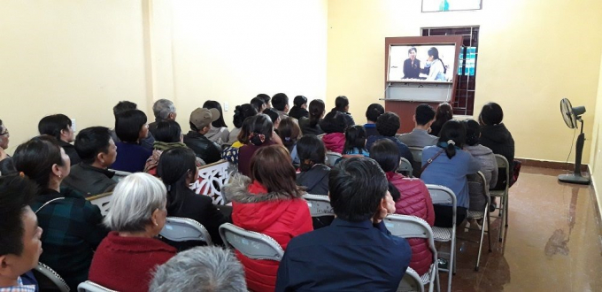 Người thỉnh phải xem video truyền b&aacute; vong b&aacute;o o&aacute;n h&agrave;ng giờ đồng hồ trước khi v&agrave;o thỉnh.&nbsp;