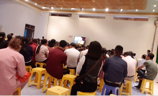 Cận cảnh nơi thỉnh vong, giải nghiệp tại ch&ugrave;a Ba V&agrave;ng