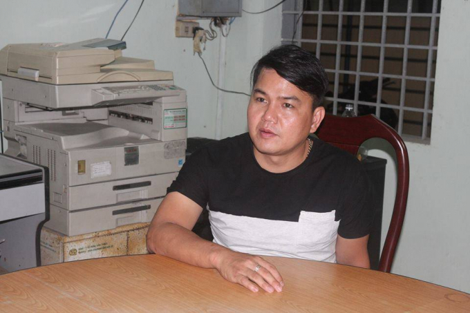 Khanh tại cơ quan c&ocirc;ng an.