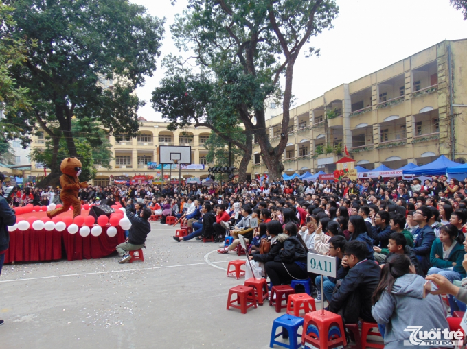 S&ocirc;i nổi c&aacute;c hoạt động trong Ng&agrave;y hội H&ograve;a nhịp sức trẻ