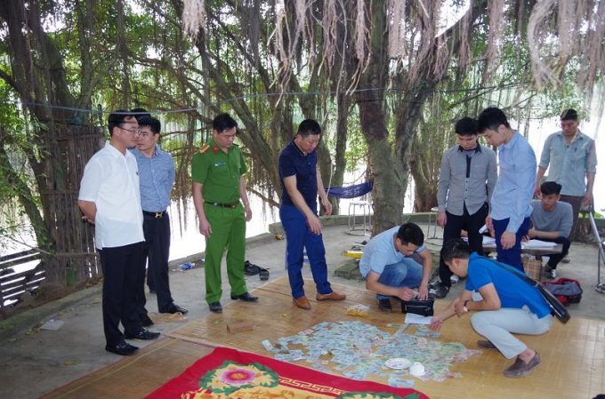 Tang vật thu giữ được.