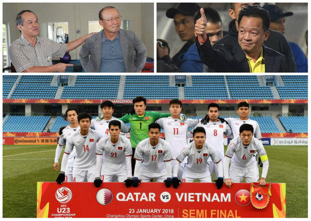 Bầu Đức v&agrave; Bầu Hiển đ&oacute;ng g&oacute;p nhiều cho b&oacute;ng đ&aacute; Việt Nam.