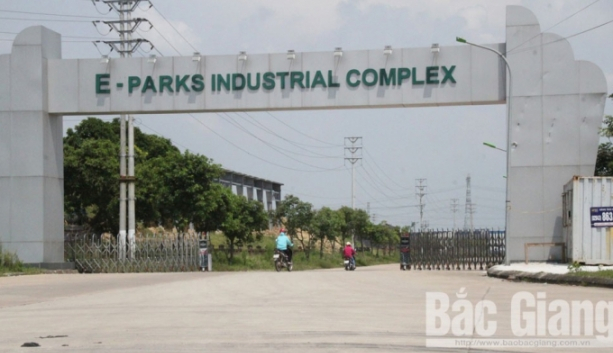 C&ocirc;ng ty &nbsp;TNHH E-Parks tại Cụm c&ocirc;ng nghiệp Hợp Thịnh, x&atilde; Hợp Thịnh - Hiệp H&ograve;a (Nguồn B&aacute;o Bắc Giang).