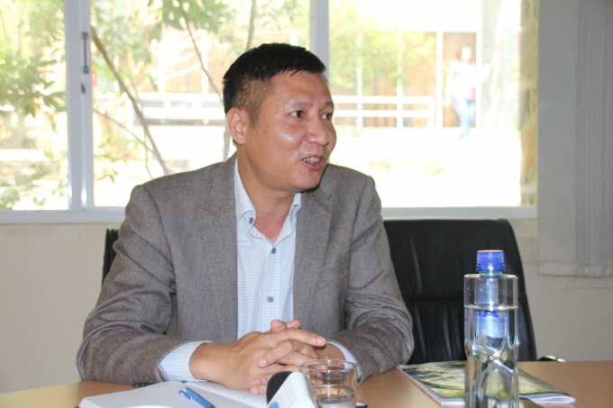 &Ocirc;ng Hồ Anh Đức, Tổng Gi&aacute;m đốc c&ocirc;ng ty Cao su Sơn La.