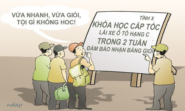 Việc người d&acirc;n bỗng dưng vượt cả ngh&igrave;n c&acirc;y số để đi thi lấy bằng l&aacute;i xe thật đ&uacute;ng l&agrave; lạ l&ugrave;ng